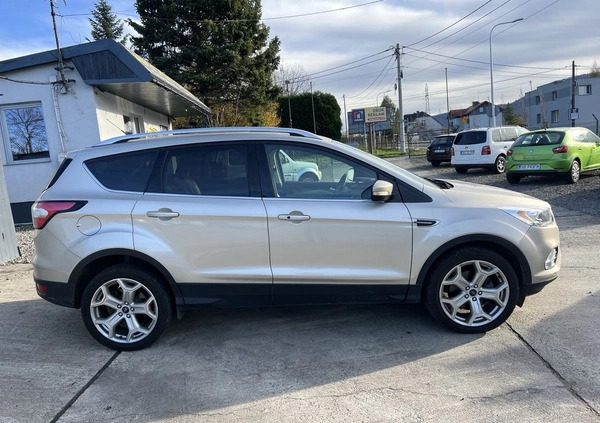 Ford Escape cena 74600 przebieg: 108951, rok produkcji 2018 z Biała małe 137